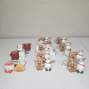 Cute Holiday-Themed Figurines Set